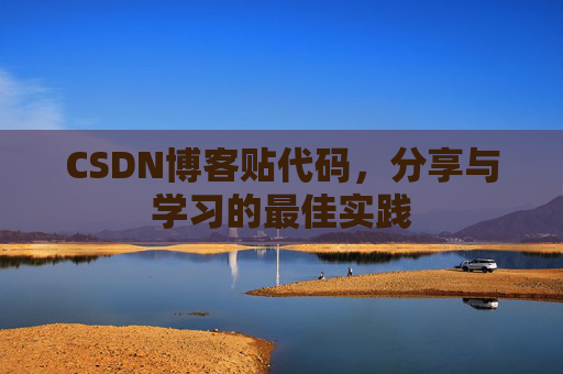 CSDN博客贴代码，分享与学习的最佳实践